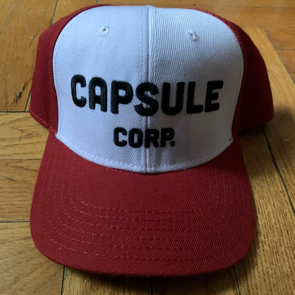 Dragon Ball Z Anime Capsule Corp Snapback hat